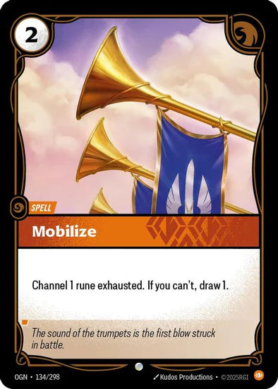 Mobilize - (134/298) - Riftbound: Origins