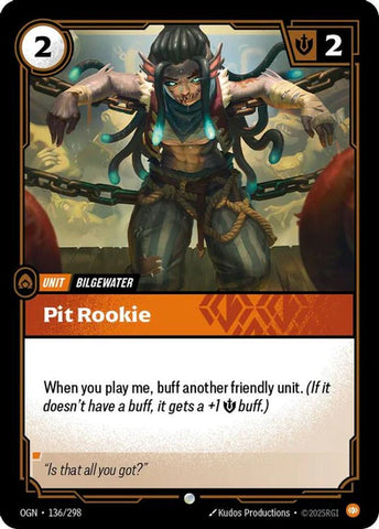 Pit Rookie - (136/298) - Riftbound: Origins
