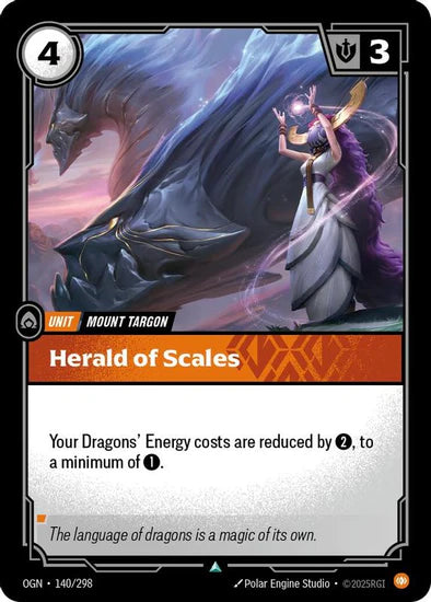 Herald of Scales - (140/298) - Riftbound: Origins
