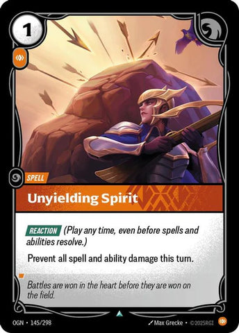 Unyielding Spirit - (145/298) - Riftbound: Origins