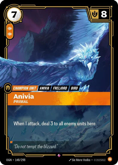 Anivia - Primal - (148/298) - Riftbound: Origins