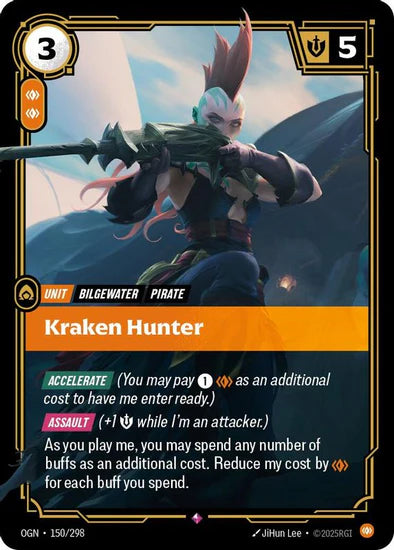 Kraken Hunter - (150/298) - Riftbound: Origins