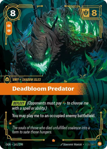 Deadbloom Predator - (161/298) - Riftbound: Origins
