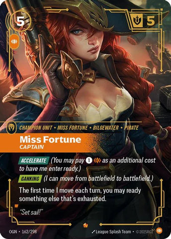 Miss Fortune - Captain - (162/298) - Riftbound: Origins
