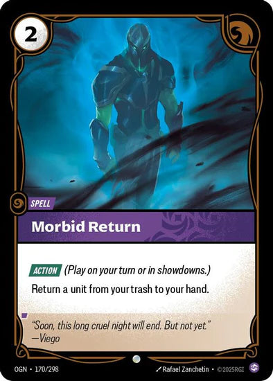 Morbid Return - (170/298) - Riftbound: Origins