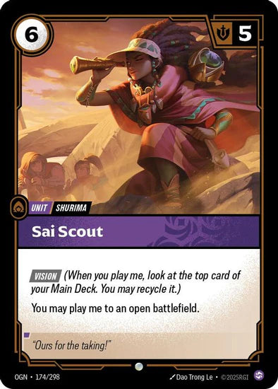 Sai Scout - (174/298) - Riftbound: Origins