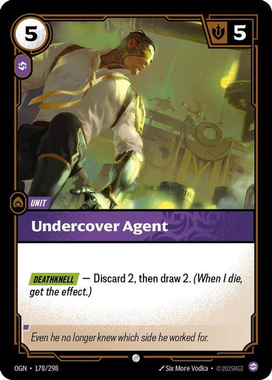 Undercover Agent - (178/298) - Riftbound: Origins