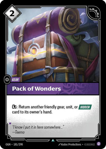 Pack of Wonders - (181/298) - Riftbound: Origins