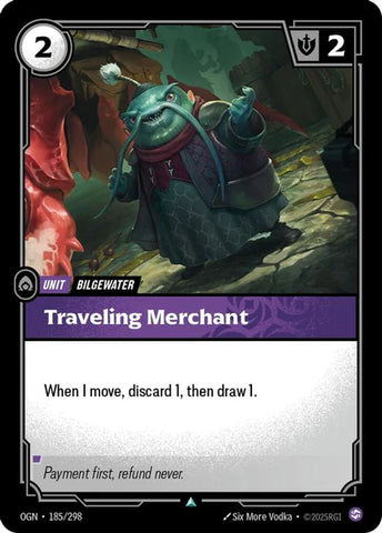 Traveling Merchant - (185/298) - Riftbound: Origins