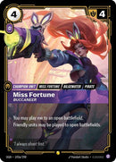 Miss Fortune - Buccaneer (Alternate Art) - (193a/298) - Riftbound: Origins