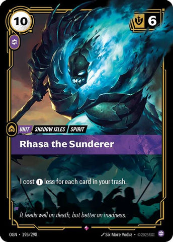 Rhasa the Sunderer - (195/298) - Riftbound: Origins