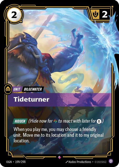 Tideturner - (199/298) - Riftbound: Origins