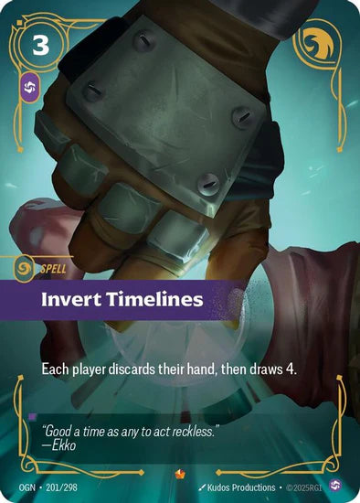 Invert Timelines - (201/298) - Riftbound: Origins