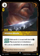 Hidden Blade - (213/298) - Riftbound: Origins
