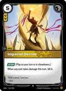 Imperial Decree - (221/298) - Riftbound: Origins