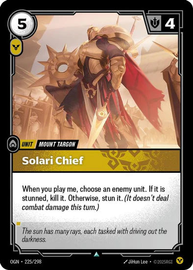 Solari Chief - (225/298) - Riftbound: Origins