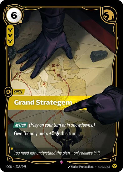 Grand Strategem - (233/298) - Riftbound: Origins
