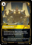 King's Edict - (237/298) - Riftbound: Origins