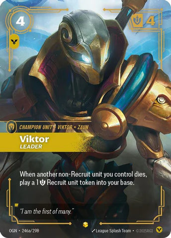 Viktor - Leader (Alternate Art) - (246a/298) - Riftbound: Origins