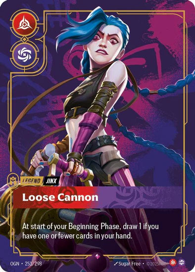 Jinx - Loose Cannon - (251/298) - Riftbound: Origins