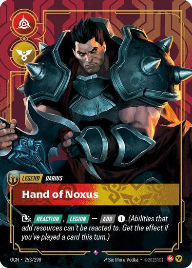 Darius - Hand of Noxus - (253/298) - Riftbound: Origins