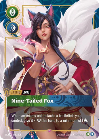 Ahri - Nine-Tailed Fox - (255/298) - Riftbound: Origins