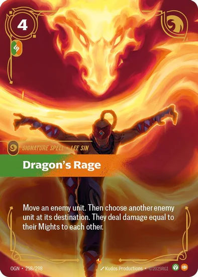 Dragon's Rage - (258/298) - Riftbound: Origins