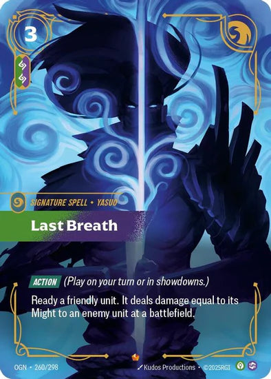 Last Breath - (260/298) - Riftbound: Origins