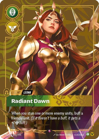 Leona - Radiant Dawn - (261/298) - Riftbound: Origins