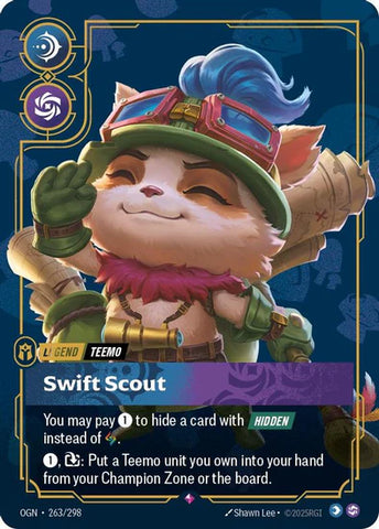 Teemo - Swift Scout - (263/298) - Riftbound: Origins