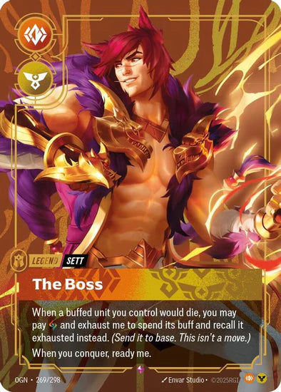 Sett - The Boss - (269/298) - Riftbound: Origins