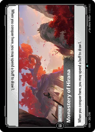 Monastery of Hirana - (282/298) - Riftbound: Origins