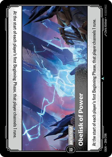 Obelisk of Power - (284/298) - Riftbound: Origins