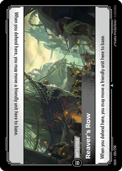 Reaver's Row - (285/298) - Riftbound: Origins