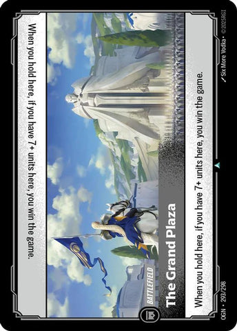 The Grand Plaza - (293/298) - Riftbound: Origins