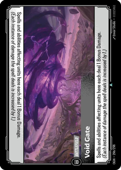 Void Gate - (296/298) - Riftbound: Origins