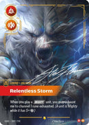 Volibear - Relentless Storm (Signature) - (300*/298) - Riftbound: Origins