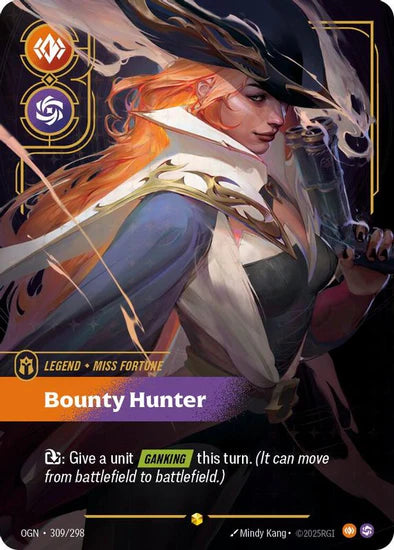 Miss Fortune - Bounty Hunter (Overnumbered) - (309/298) - Riftbound: Origins