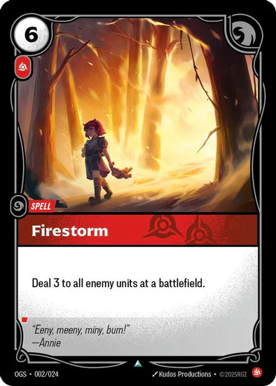 Firestorm - (002/024) - Riftbound: Origins: Proving Grounds