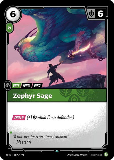 Zephyr Sage - (005/024) - Riftbound: Origins: Proving Grounds