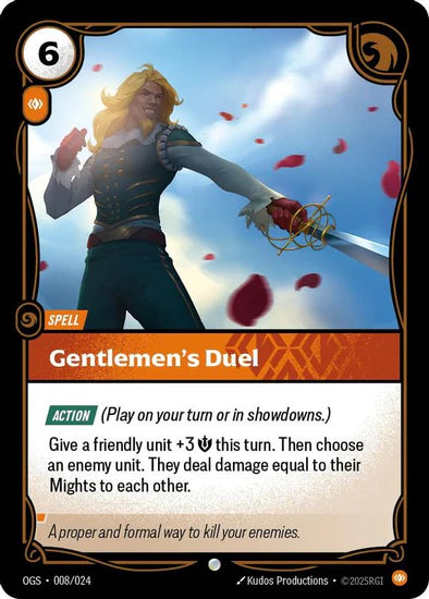 Gentlemen's Duel - (008/024) - Riftbound: Origins: Proving Grounds