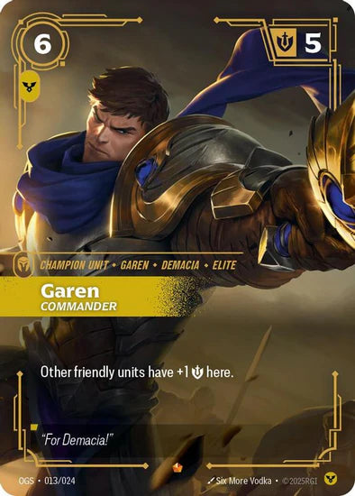 Garen - Commander - (013/024) - Riftbound: Origins: Proving Grounds