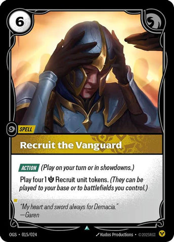 Recruit the Vanguard - (015/024) - Riftbound: Origins: Proving Grounds