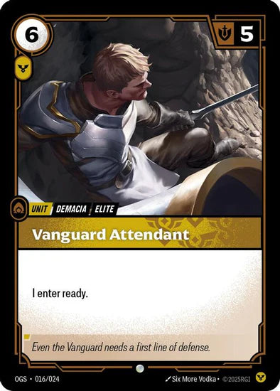 Vanguard Attendant - (016/024) - Riftbound: Origins: Proving Grounds