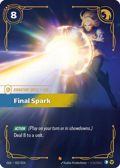 Final Spark - (022/024) - Riftbound: Origins: Proving Grounds