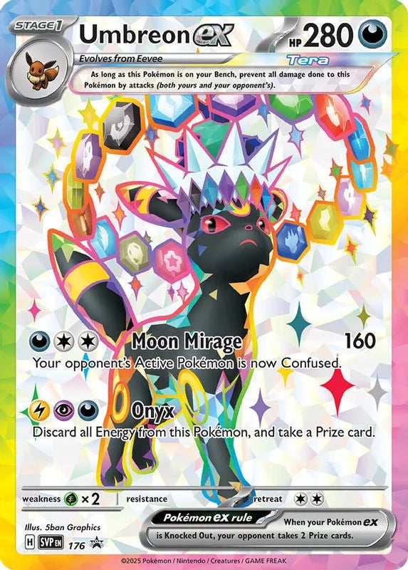 Umbreon ex (SVP 176) [Scarlet & Violet: Black Star Promos]