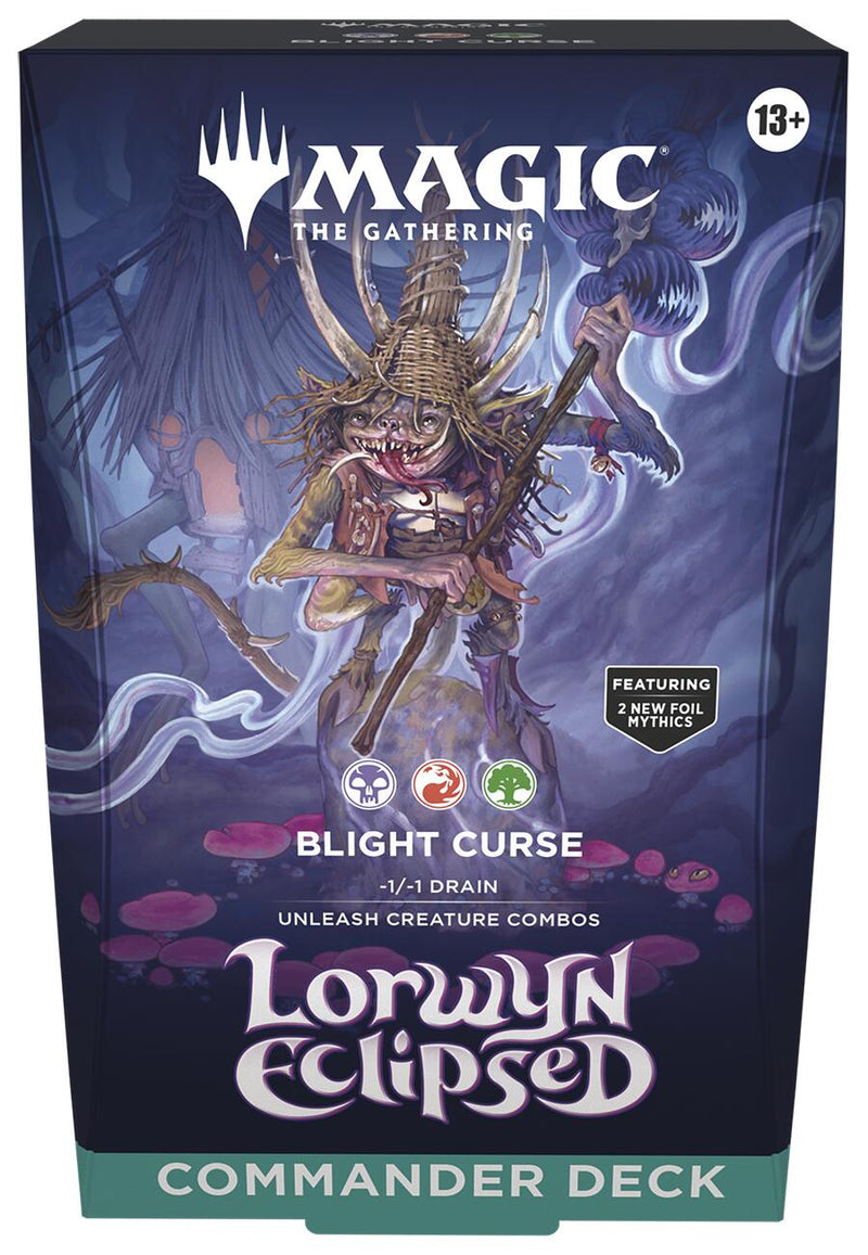 Magic The Gathering - Lorwyn Eclipsed Commander Deck - Blight Curse