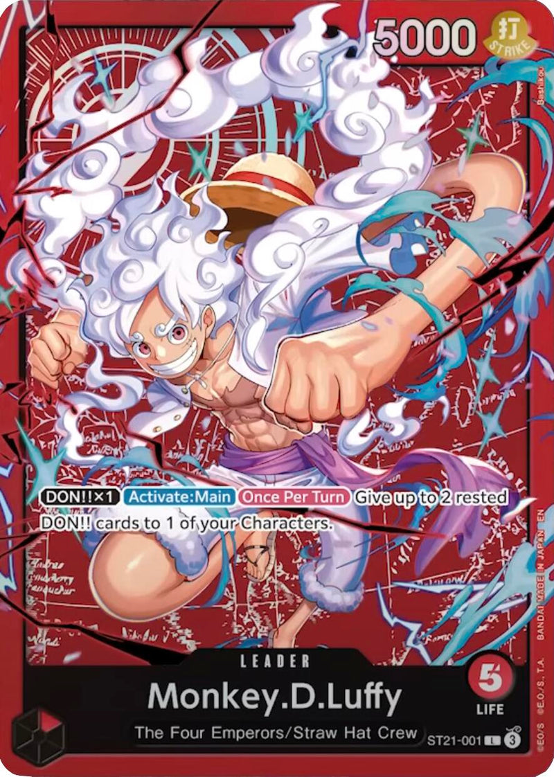 Monkey.D.Luffy (ST21-001) (Luffy Deck) [Learn Together Deck Set]