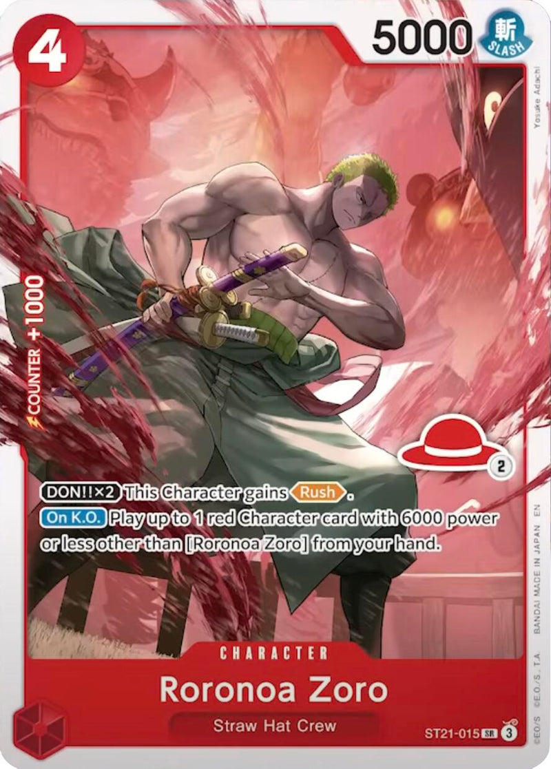 Roronoa Zoro (ST21-015) (Luffy Deck) [Learn Together Deck Set]