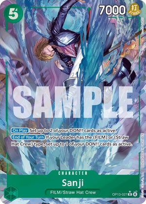 Sanji (Alternate Art) [Carrying On His Will]